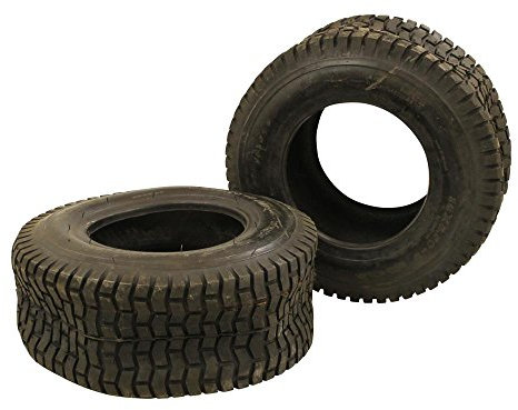 2 Reifen 16x6.5-8 schlauchlos TL Rasentraktor Rasenmäher neu