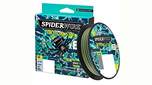 Spiderwire Unisex-Erwachsene SUCBK80-AQC Angelschnur, Aqua Camo, 80lb-2188yd