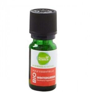 Pharmascience wintergreen bio huile essentielle 10ml