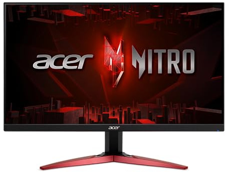 Acer Nitro 23.8 Full HD 1920 x 1080 PC Gaming IPS Monitor | AMD FreeSync Premium | 180Hz Refresh | Up to 0.5ms | HDR10 Support | 99% sRGB | 1 x Display Port 1.2 & 2 x HDMI 2.0 | KG241Y M3biip