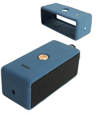 Schutzhülle aus Silikon für Marshall Emberton II tragbare Bluetooth-Lautsprecher – stoßfest, staubdicht und wasserdicht für sorgenfreie Nutzung überall, Blau