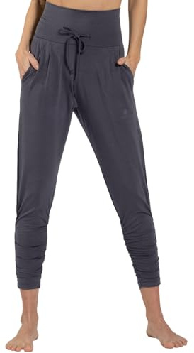 Magadi Yogahose Francis Dark Grey aus Naturmaterial S