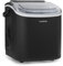 Klarstein Eiswürfelmaschine für Zuhause Camping Gastro, Schnelle Mini-Eiswürfelmaschine Klein, Profi Eismaschine für Große & Kleine Eiswürfel, Selbstreinigend, 1,3L Wassertank, 12kg Eis in 24h