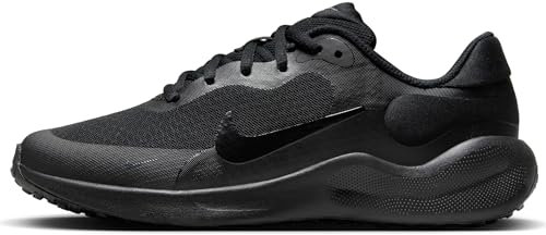 Nike Unisex Kinder Revolution 7 (Gs) Sportschuh, Schwarz Anthrazit, 40 EU