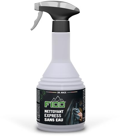 Dr. Wack - F100 Nettoyant Express Sans Eau pour Vélo - Nettoyage Intégral, Facile & Rapide - Compatibles Toutes Surfaces et Tous Vélos - Fabriqué en Allemagne - Spray 500 ml