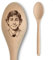 The US Office Jim Halpert Inspired Wooden Spoon – Jim Halpert Inscription – Funny Cooking Baking Gift for Men & Women - Unofficial Fan Item (Jim)