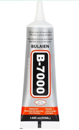 B7000 Glue,50ML Super Glue Transparent Paste Adhesive Multi-Function Repair Glues Suitable for Phone Jewelry Glass Wood Metal Fabric 50ml