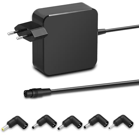 WOXNKLD Chargeur Universel 65W 45W Ordinateur Portable Compatible avec ASUS VivoBook ZenBook Notebook with 5 Connectors