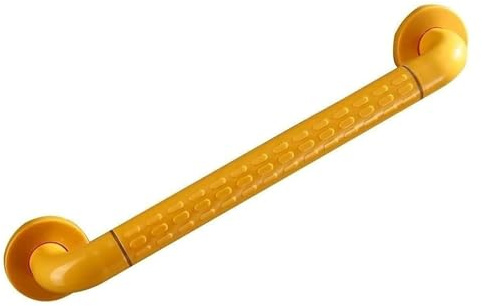 Agarraderas Barra de apoyo for baño de acero inoxidable 304, pasamanos de seguridad for bañera con mango antideslizante de nailon(Natural,48Cm)