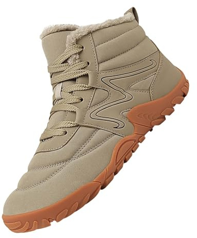 stivaletti uomo invernali Stivali Da Neve Uomo Classic Impermeabili Stivaletti Elastico Comodi Ed Eleganti Stivali Invernali Classici Caldo Foderata Caldo scarpe con pelliccia