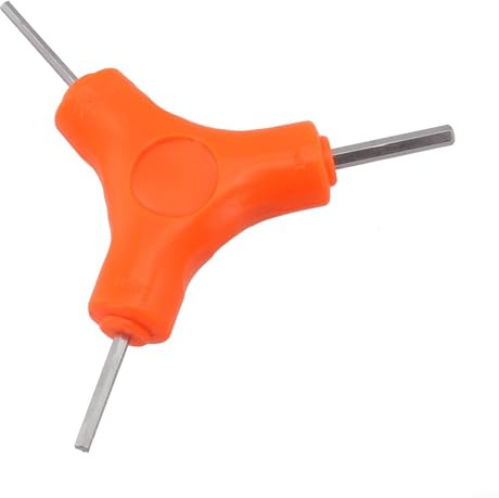 Juego de llaves hexagonales, herramienta de llave hexagonal combinada 3 en 1 con tamaños de 2,5-3-4 mm, 3-4-5 mm, 4-5-6 mm, 5-6-8 mm, acero al cromo vanadio para bicicletas y herramientas de