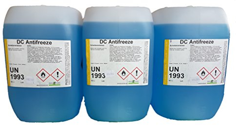 DC DruckChemie GmbH Antifreeze Scheibenenteiser Auto 3 x 10L - Leistungsstarker Entfroster für Autoscheiben, Seitenspiegel & Scheinwerfer