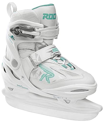 Roces Mädchen Moody Ice 3.0 Girl Schlittschuhe, White-Aqua, 36-40