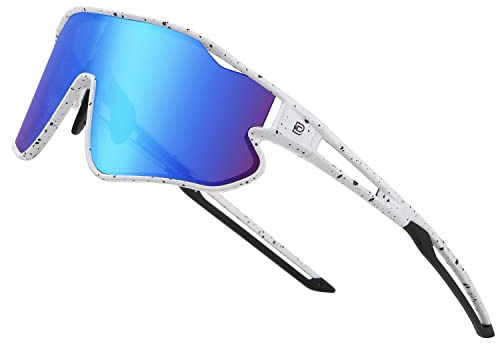 DUCO Kids Youth Baseball Sunglasses for Boys Girls Age 8-16 Polarized UV400 Protection Sports Cycling Glasses DK268