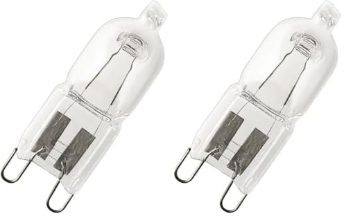 Osram Halogen-Oven-Lamp/Special Oven / G9-Socket/dimmable / 25 Watt/warmwhite - 2700k / for Over 200 Degrees (Pack of 2)