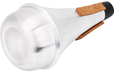 Jelquix Accessorio per Strumento Musicale Silenzioso con Tromba in Lega di Alluminio per Esercitarsi o Esibirsi in Silenzio a Casa