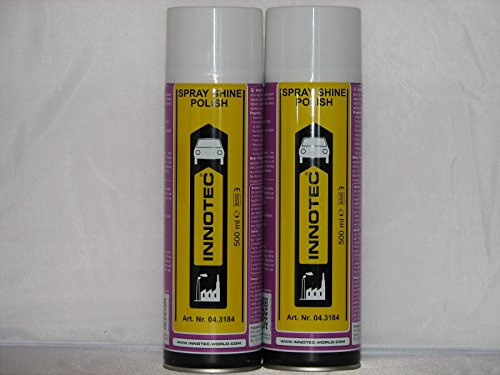 Innotec Spray Shine Polish, 2 x 500 ml Spraydose, Politur