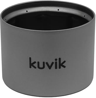 Kuvik Micro Titanium Siphon Alcohol Stove - Ultralight and Compact Stove for Backpacking, Camping, and Survival
