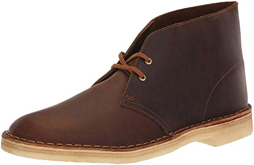 Clarks Originals Uomo Desert Boot Evo Pelle Beeswax Stivali 42.5 EU
