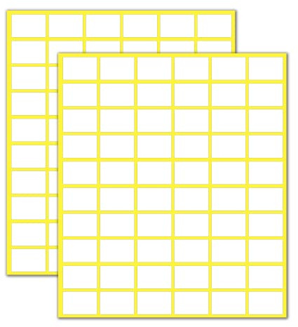 (900 Pièces) 20 x 13 mm - Étiquette Autocollantes Papier Blanc, Étiquettes Prix