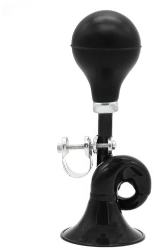 Clown-Hupe, schwarze Fahrradhupe, Vintage-Metall-Twist-Fahrradhupe, Terrifier Art