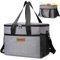 Cool Bag & 30 Litre Cooler Bag - Insulated Cool Box Picnic Cool Lunch Bag Keep Warm and Cold, Leak-Proof, With Carriying Straps, Multiple Pockets - Ideal for Travel, Camping, Picnics