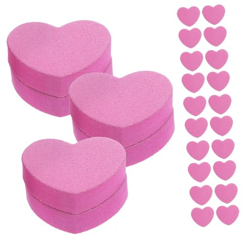 Gogogmee Limas De Uñas De Esponja Compactas De Doble Cara 50 Unidades Tamaño Pequeño Para Manicura y Pedicura Uso Profesional Color Rosa Lavables