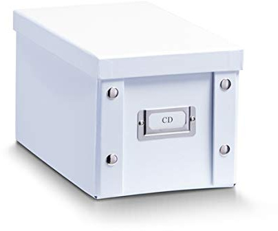 Zeller 17760 CD-Box, Pappe, Weiß