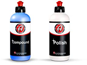 Adam's Polishes 2-Step Polishing System 12oz Combo - Silicone-Free, Body Shop Safe Formula - Quick, Professional Correcting and Polishing Results for Clear Coat, Gel Coat, Single Stage Finishes