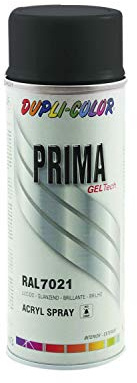 DUPLI-COLOR Lackspray Prima 400ml, schwarzgrau glänzend/RAL 7021