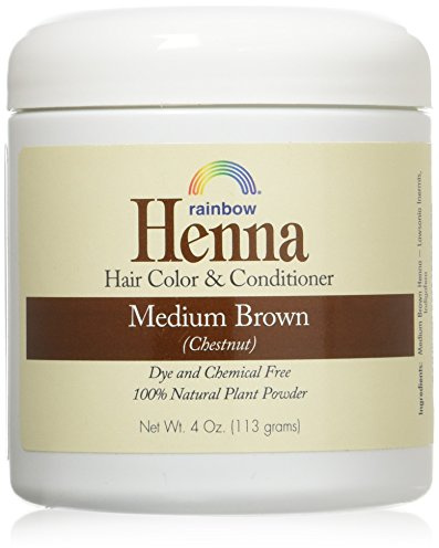 Henna (Persian) - Med Brown (Chestnut), 4 oz (pack of 2)