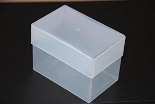 5x Storage Boxes Clear Plastic Box 97mm x 62mm x 72mm