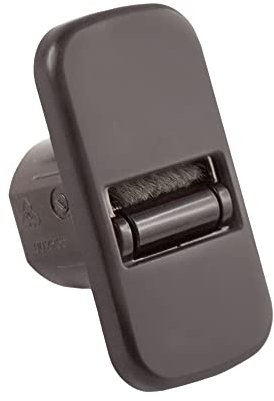 jarolift Mini Passacintino Guida Cinghia con Spazzola per Tapparelle, (Conforme a EnEV), per Nastri Mini di Larghezza 15 mm, Marrone