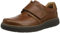 Clarks Men's Un Abode Strap Loafer, Dark Tan Lea, 7.5 UK