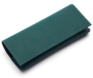 HAWKERS Clip Soft Case Étui à Lunettes, Blue Green, Taille Unique Mixte