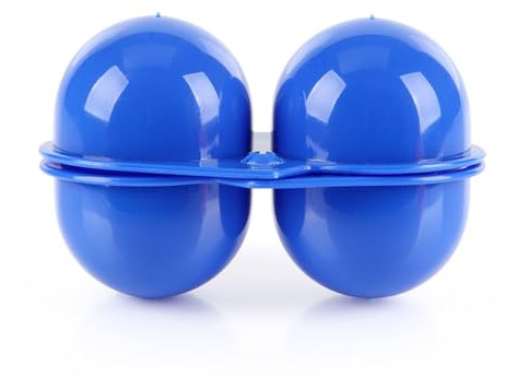 Hueveras para Frigorifico de Plástico para 2 Huevos Caja de Huevos Portátil Hueveras de Plastico con Tapa Caja Envase para Huevos con Topa Apilable para Camping Picnic Senderismo Viaje