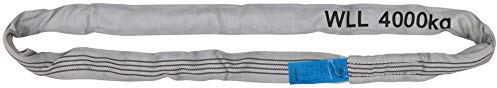 Petex 47204018 eslinga Wll 4000 kg, longitud 1 m, 2 m, gris