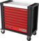KS Tools 873.3008 PERFORMANCEplus P25 SCHWARZ/ROT Werkstattwagen mit 8 Schubladen