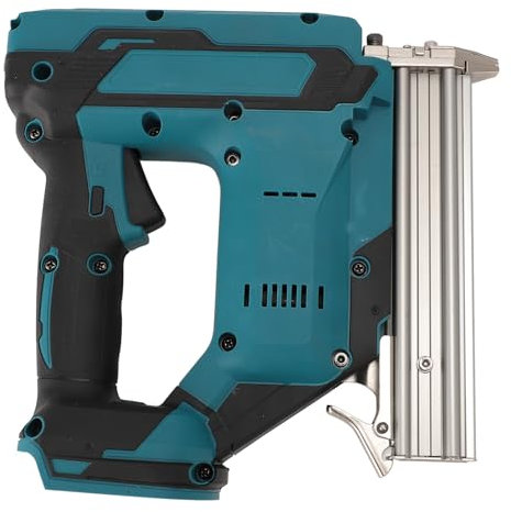 Cordless Brad Nailer, Depth Adjustment 18V Lithium Battery Powered Heavy Duty Electric Brad Nailer with 100PCS Nails, Professional Nail Gun for Wood Carpentry, Crafts, Fencing