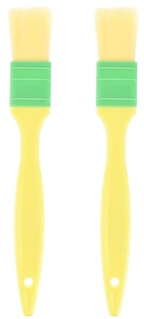 M METERXITY 2-Pack Pennello Da Pasticceria, Morbido Pennello Per Basteggiare Cottura/Barbecue/Cucina [1.6]