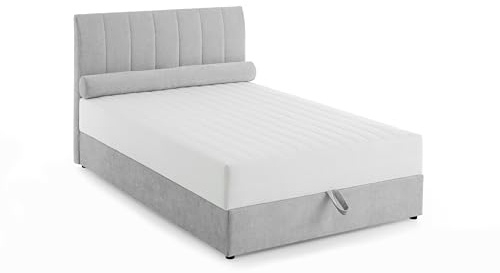 Stauraum- Boxbett Alicia mit Kissenrolle