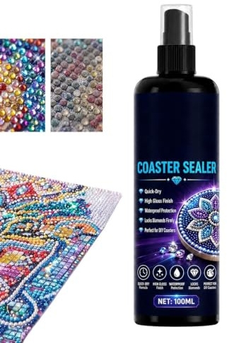 Colle Peinture Diamant 100 ml De Revêtement Protecteur À Séchage Rapide | Colle Adhésive Pour Puzzle Adultes Adolescents Œuvres D'Art Projets DIY Maison Studio