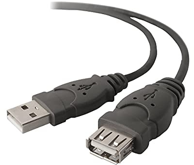 Belkin USB 2.0 Extension Cable (F3U134b16), 16 ft Cable Length