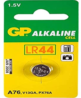 GP Batteries Primary Batteries GPA76 piles alcaline 1.5 V pile non-rechargeable (alcaline, 1,5 V, 11,6 mm, 11,6 mm, 5,4 mm, 1,9 g)