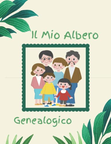 Il Mio Albero Genealogico: Libro del diagramma dell'albero genealogico e registrare la vostra ricerca, libro di genealogia da completare, libro del registro di storia della famiglia.