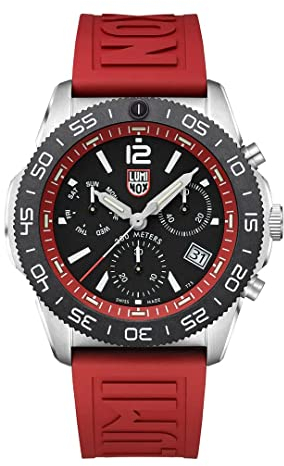 Luminox Herren Analog Quarz Uhr mit Kautschuk Armband XS.3155