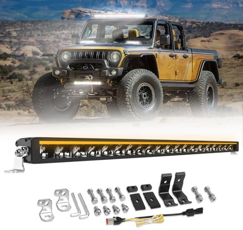 CO LIGHT 40 Light bar Auto 140W 28000LM led Balken 12v/24V Strahl bis zu 1352 Meter IP68 Geeignet für landwirtschaftliche Traktoren, 4x4 Fahrzeuge, Lastwagen und Wohnwagen
