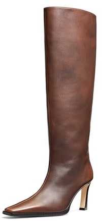 Michael Kors DARRAH HEELED BOOT LUGGAGE Femme, EU 40