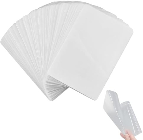 200 PCS 70 x 97 mm Laminating Pouches Clear Laminator Film Pockets for Photos, Documents, Pictures, and Paintings
