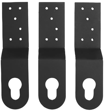 Jectse 3 PCS Techo de Seguridad de Seguridad de Seguridad, Anclajes de Techo para Protección contra Caídas, Uso con Arnés de Techo, Cuerdas de Seguridad, Resistencia y a Prueba de